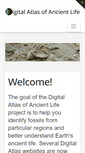 Mobile Screenshot of digitalatlasofancientlife.org